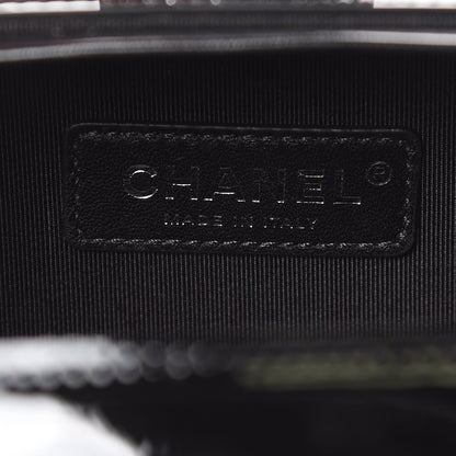 Chanel Glitter Patent Camera Case Multicolor Black 6 of 10