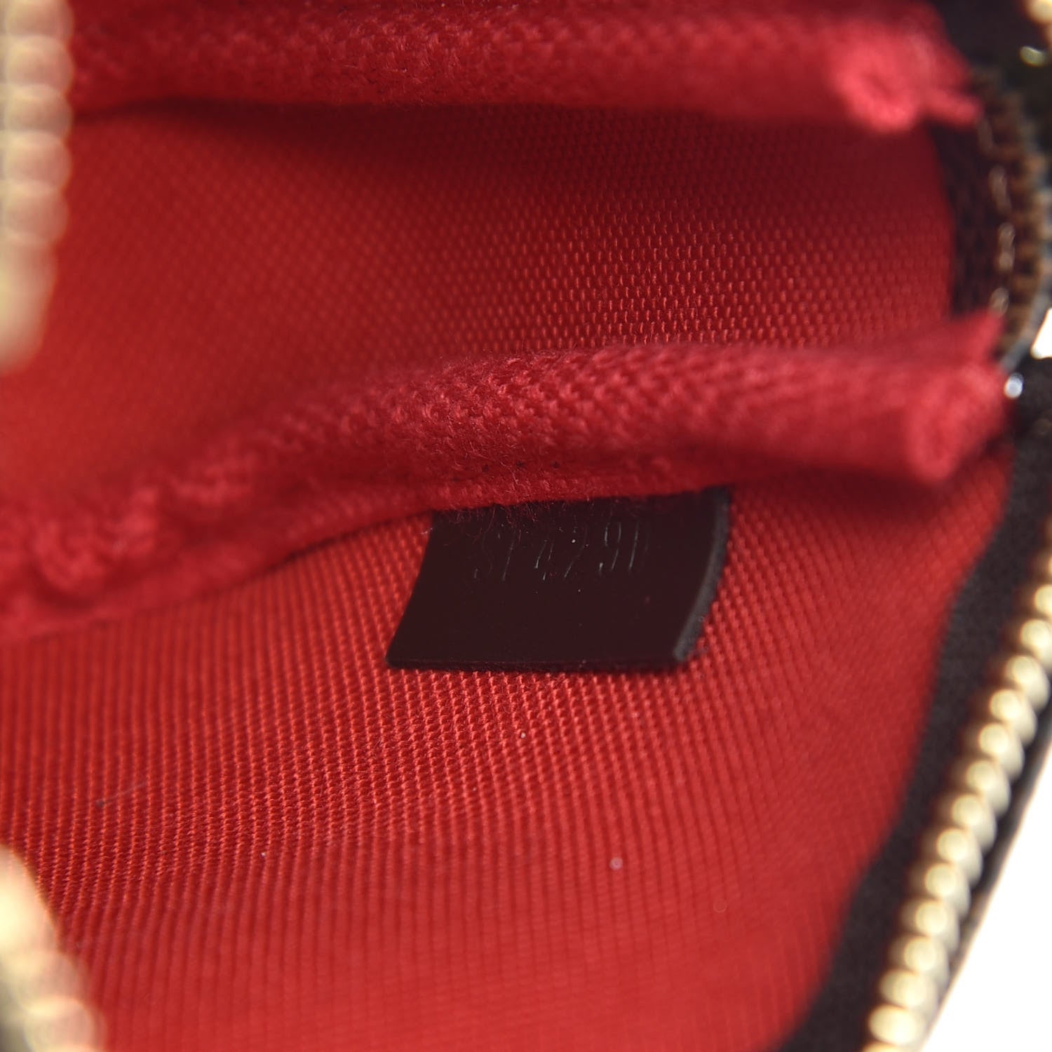 Louis Vuitton Damier Ebene Mini Pochette Accessories 6 of 7