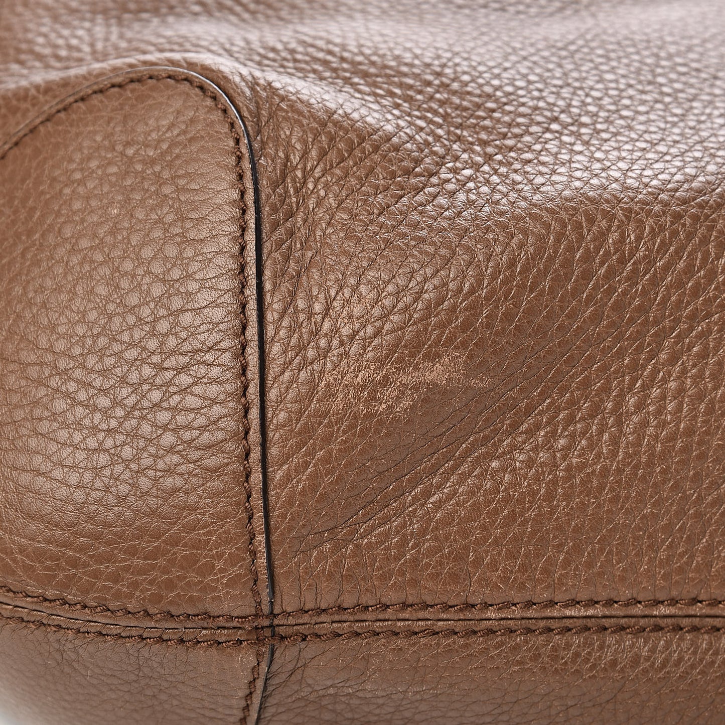 Cellarius Calfskin Medium Soho Chain Hobo Acero