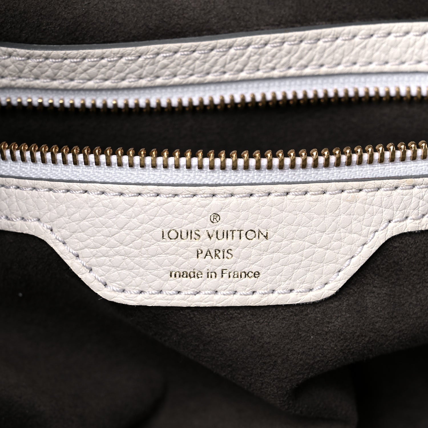 Louis Vuitton Mahina XL White 6 of 11