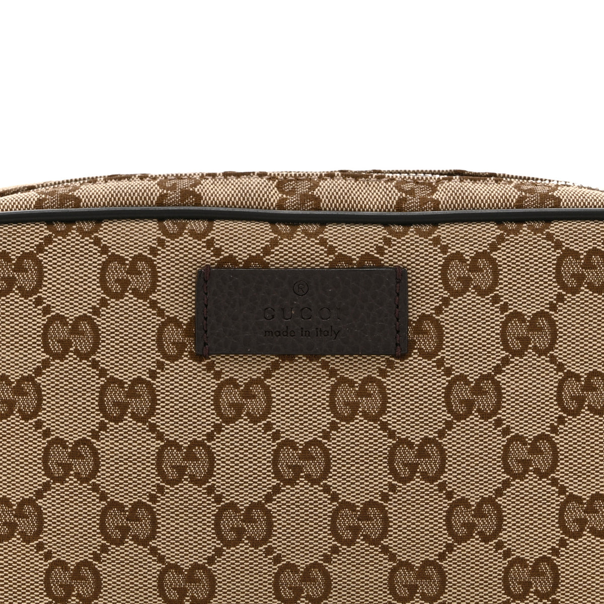 Monogram Belt Bag Dark Brown