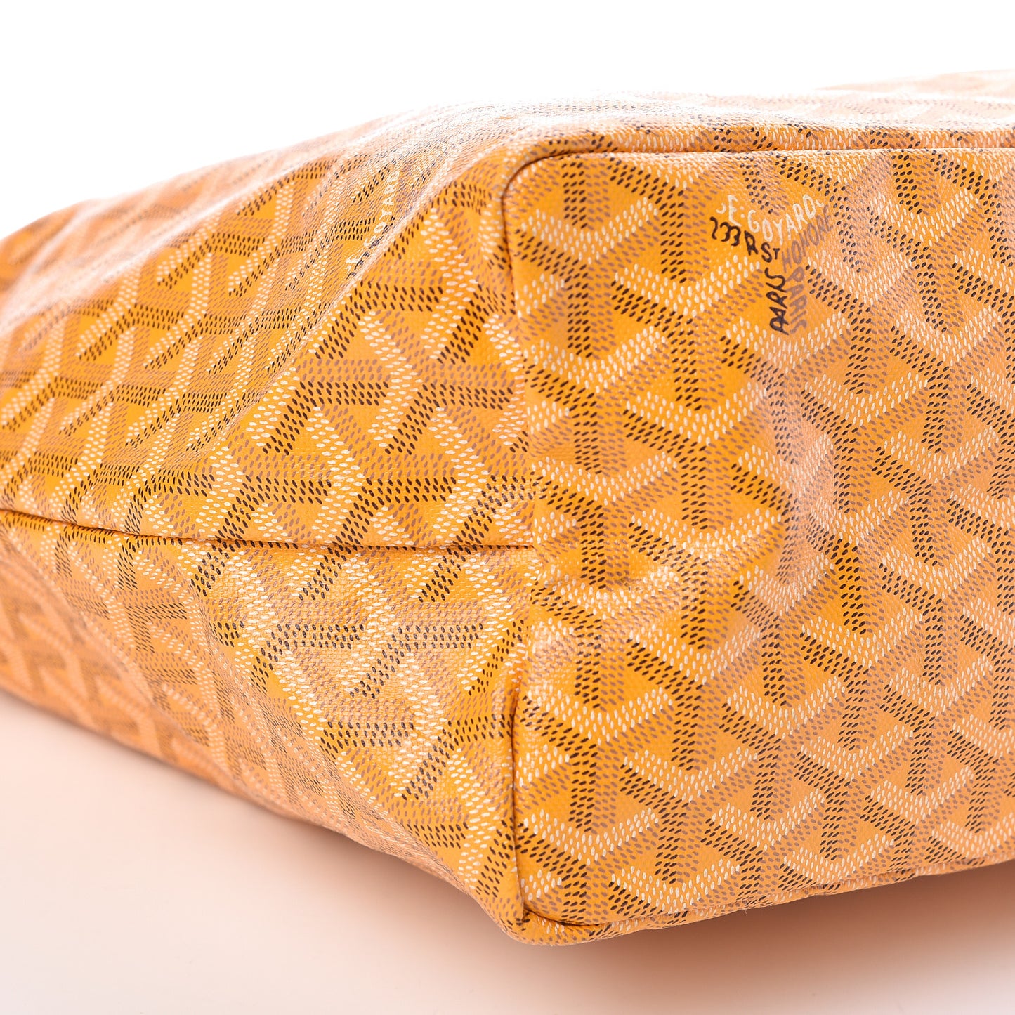 Goyardine Saint Louis PM Yellow