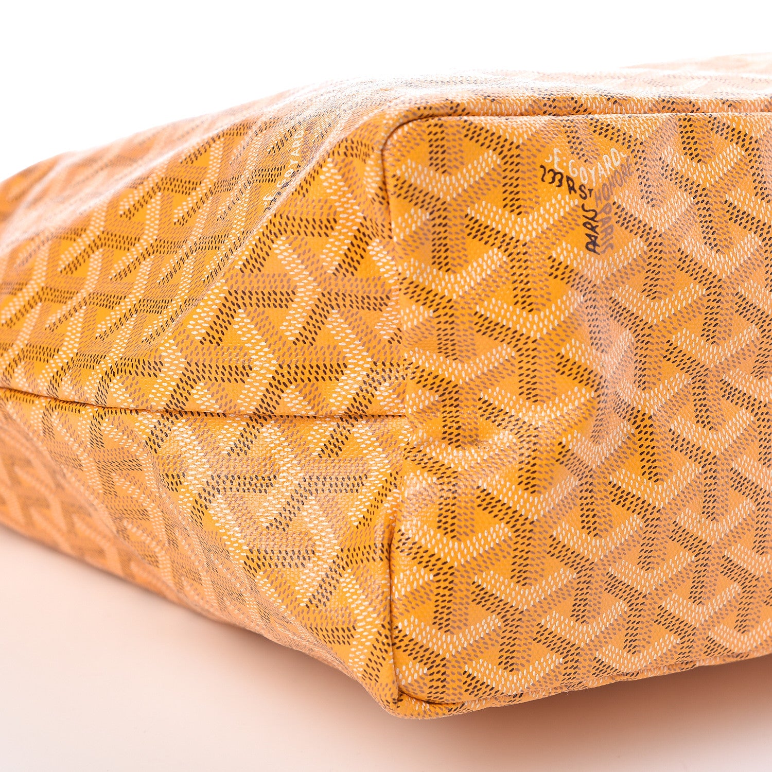 Goyard Goyardine Saint Louis PM Yellow 11 of 12