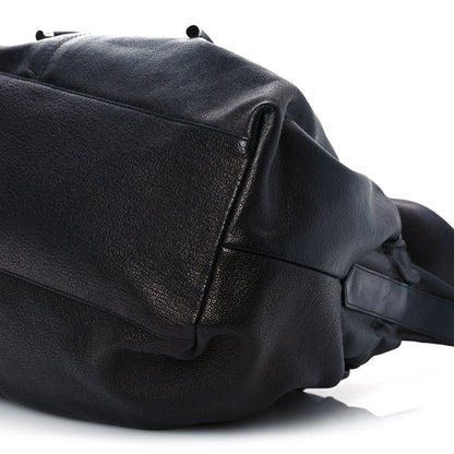 Burberry Calfskin Warrior Hobo Black 11 of 14