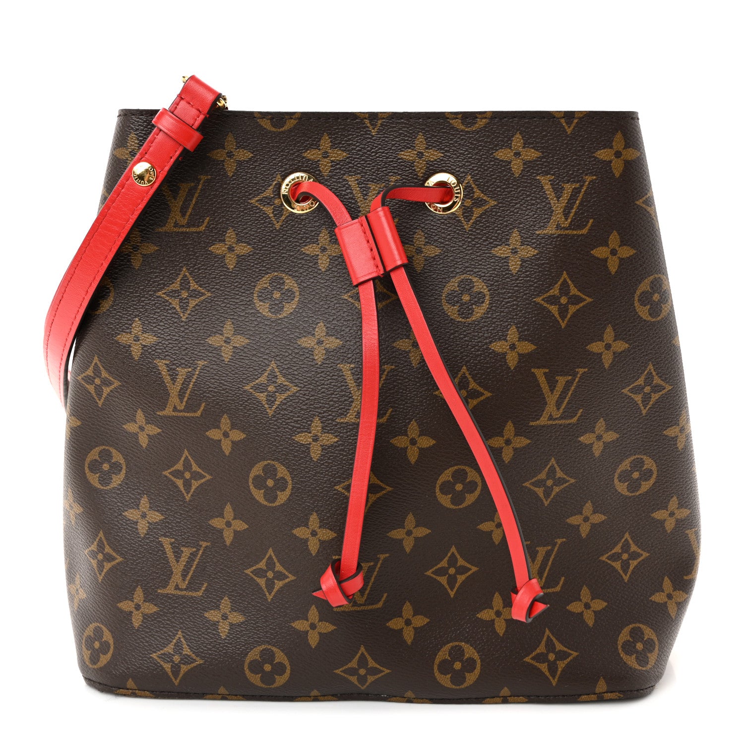 Louis Vuitton Monogram Neonoe MM Coquelicot 1 of 10