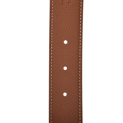 Hermes Box Togo 32mm H Belt 90 Black Gold 4 of 10