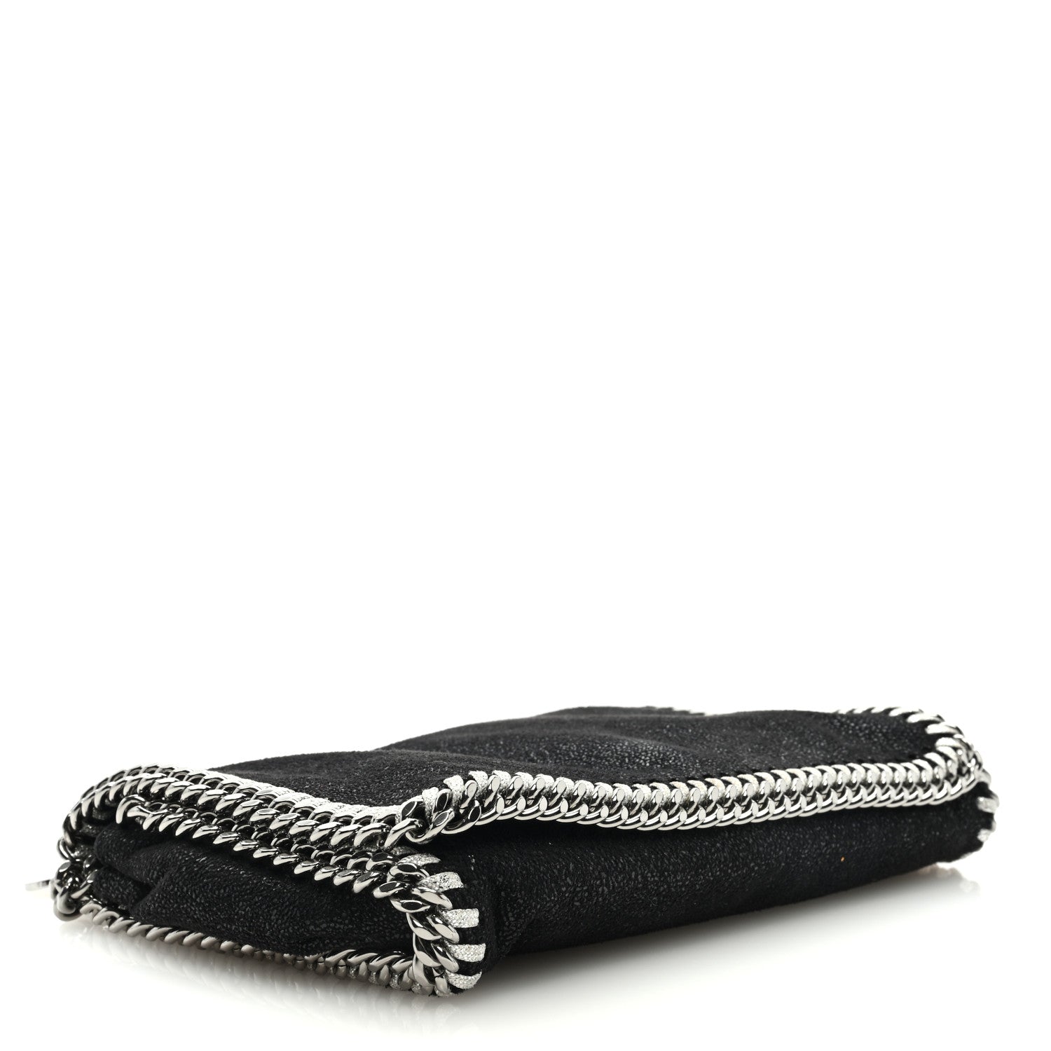 Stella McCartney Shaggy Deer Falabella Crossbody Clutch Black 4 of 8