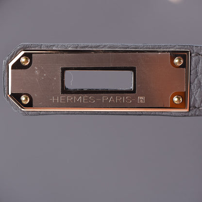 Hermes Togo Birkin 30 Etain 31 of 33