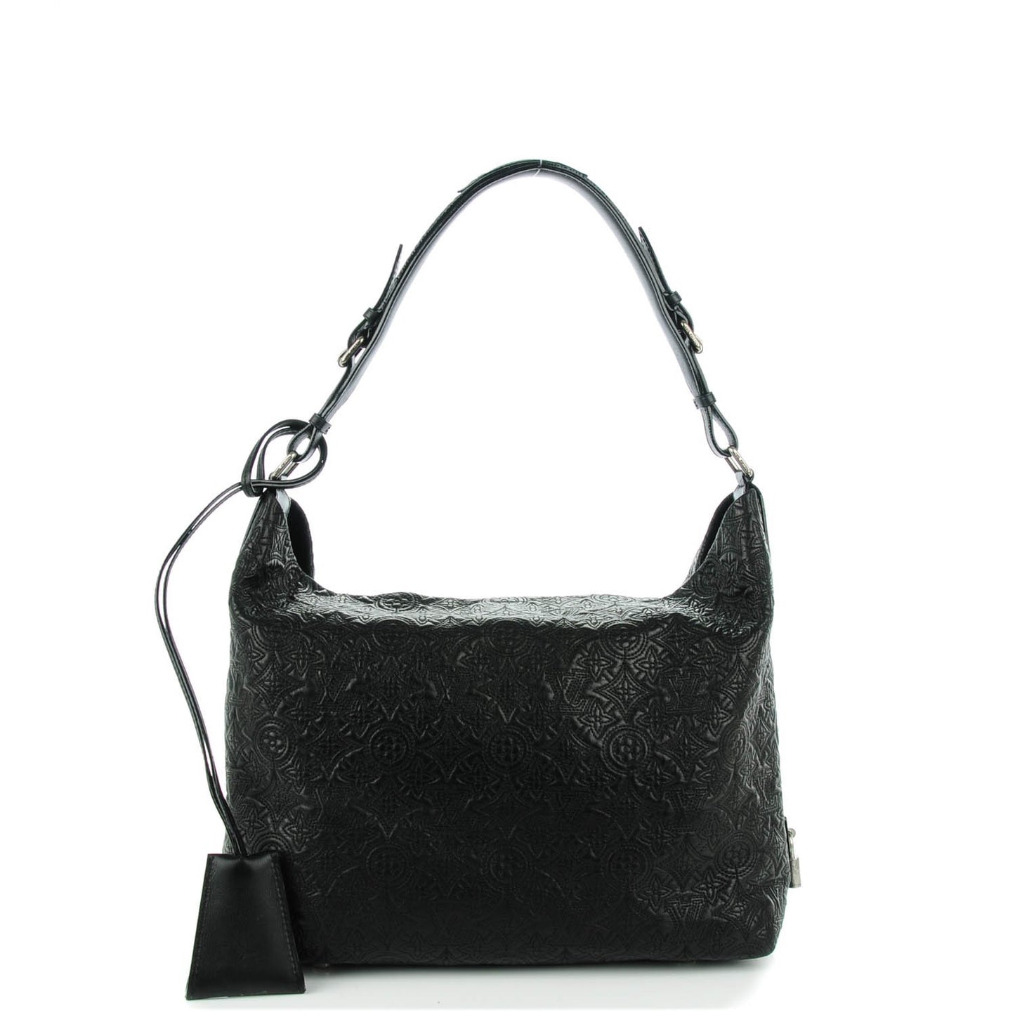 Monogram Lambskin Antheia Hobo PM Black