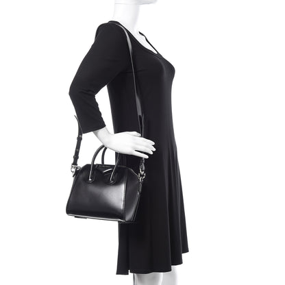 Givenchy Shiny Lord Calfskin Mini Antigona Black 2 of 10