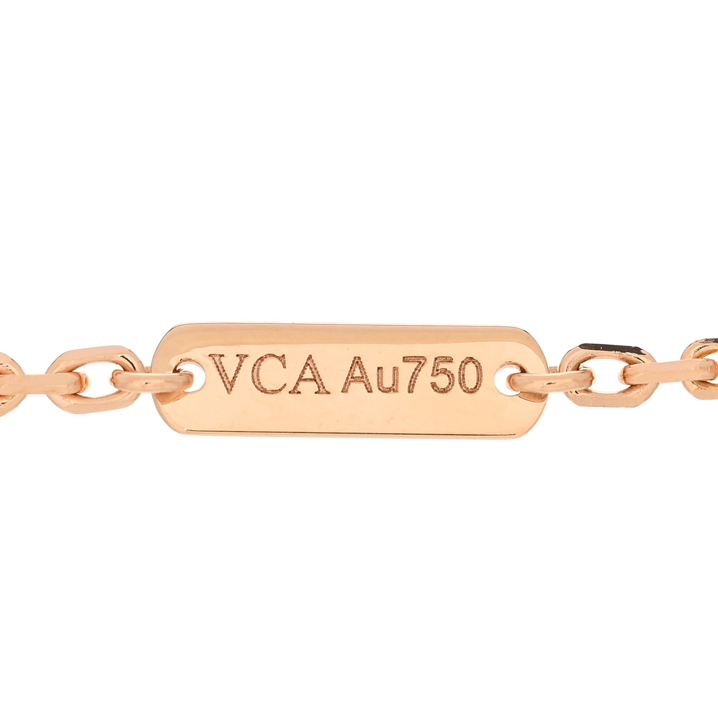 18K Rose Gold Mother Of Pearl Lucky Spring Plum Blossom Bracelet