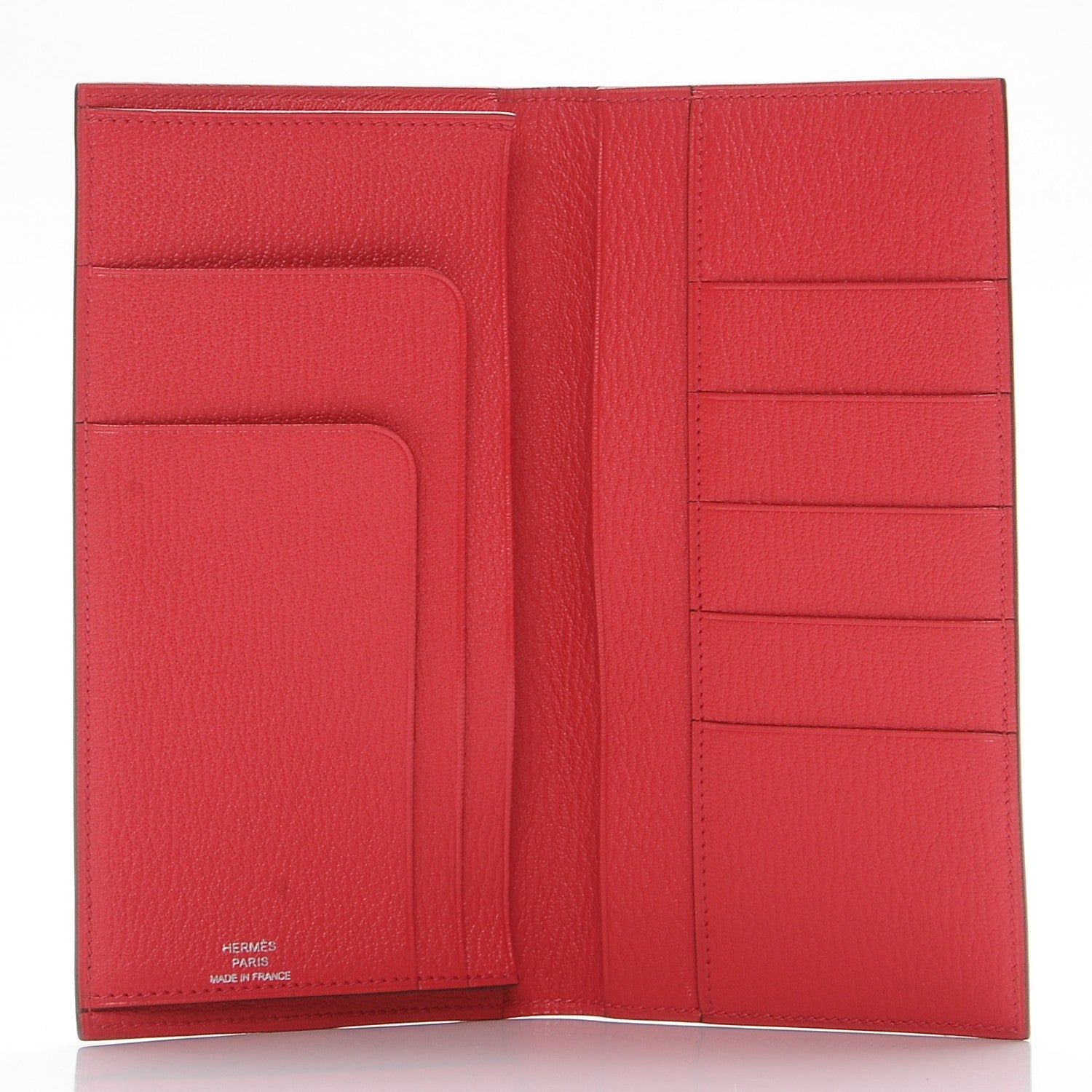 Hermes Chevre Mysore Evelyne Long Wallet Bougainvillea 4 of 8