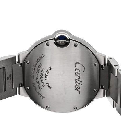 Cartier Stainless Steel 36mm Ballon Bleu De Cartier Automatic Watch 4 of 5
