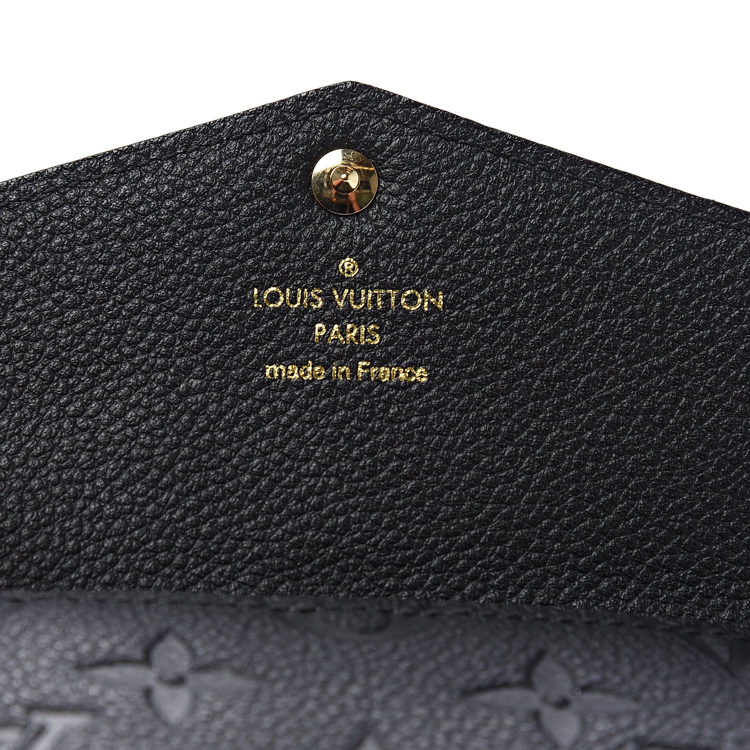 Louis Vuitton Empreinte Key Pouch Black 5 of 5