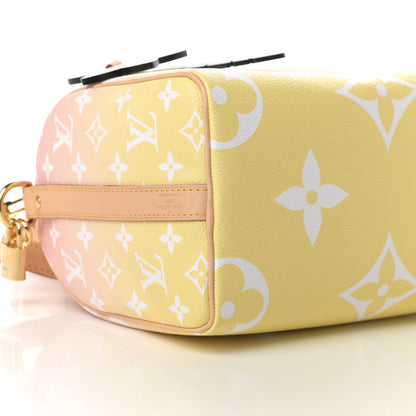 Louis Vuitton Monogram Giant By The Pool Speedy Bandouliere 25 Light Pink 8 of 10