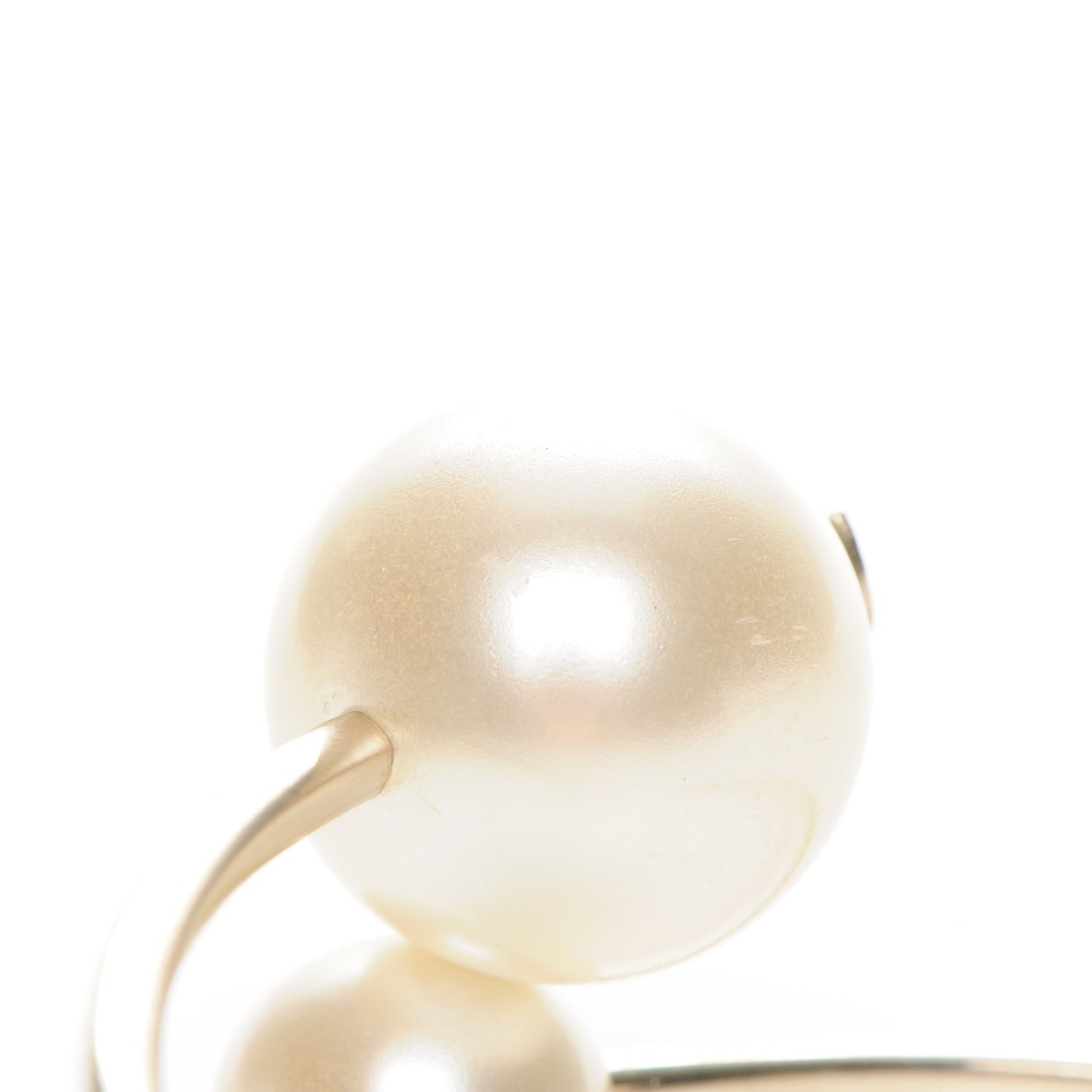 Double Pearl Cuff Gold