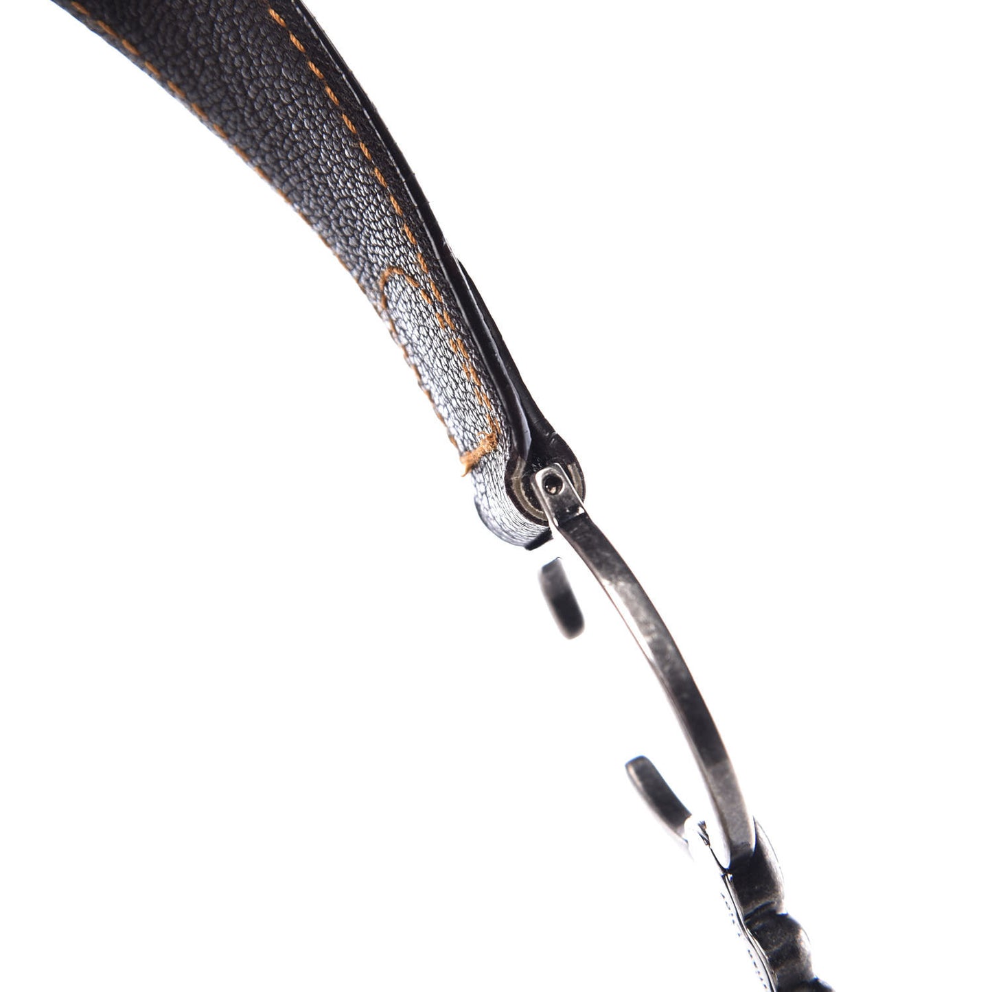 Monogram Saddle Bag Dark Brown