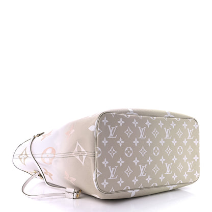 Louis Vuitton Monogram Giant Spring In The City Neverfull MM Sunset Kaki 6 of 11