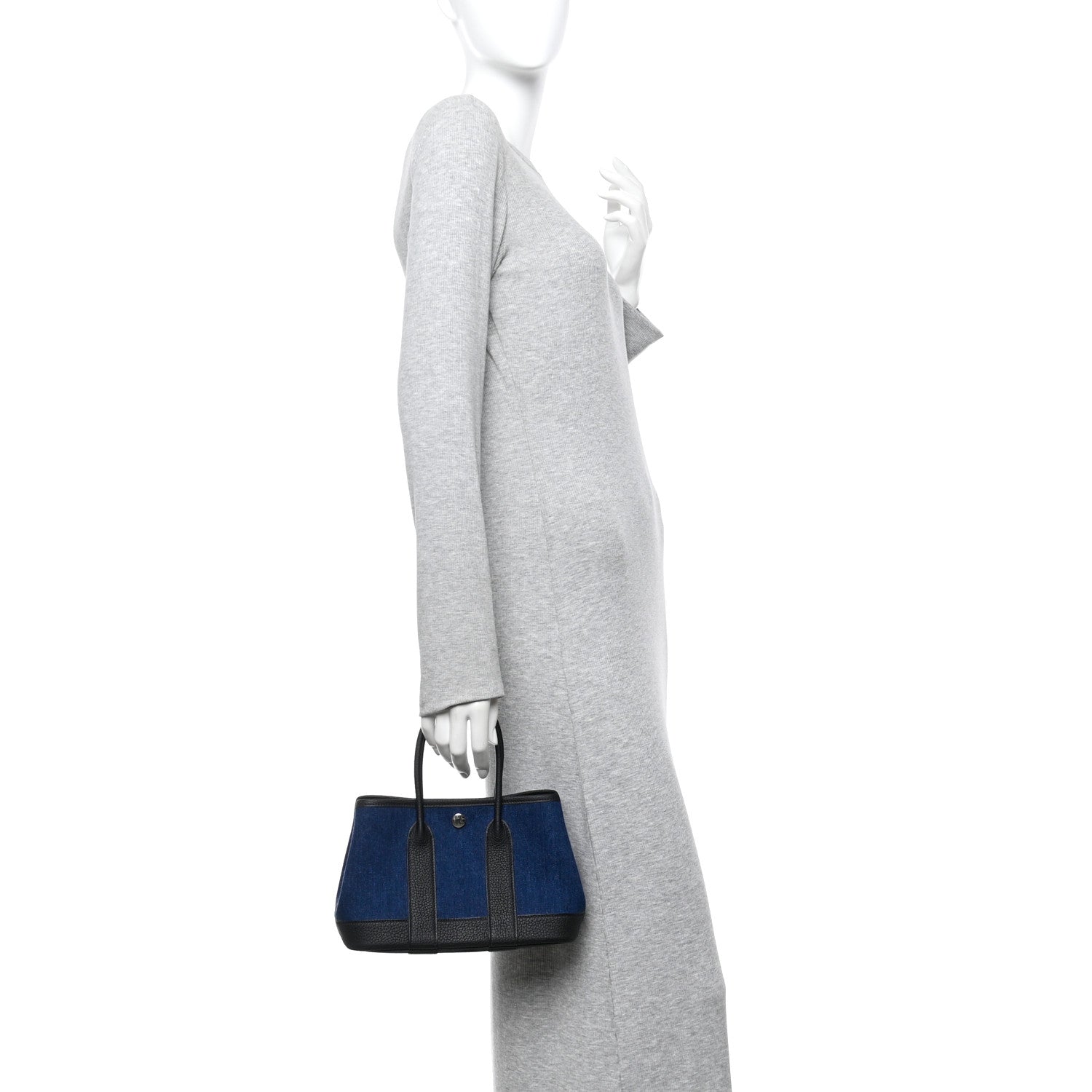 【高級】HERMES エルメス タンクトップ ネイビー コットン AW93 鮮やか色ダッフルコートAKIRA naka-【高級】HERMES エルメス タンク