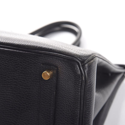 Hermes Ardennes Birkin 35 Black 35 of 37
