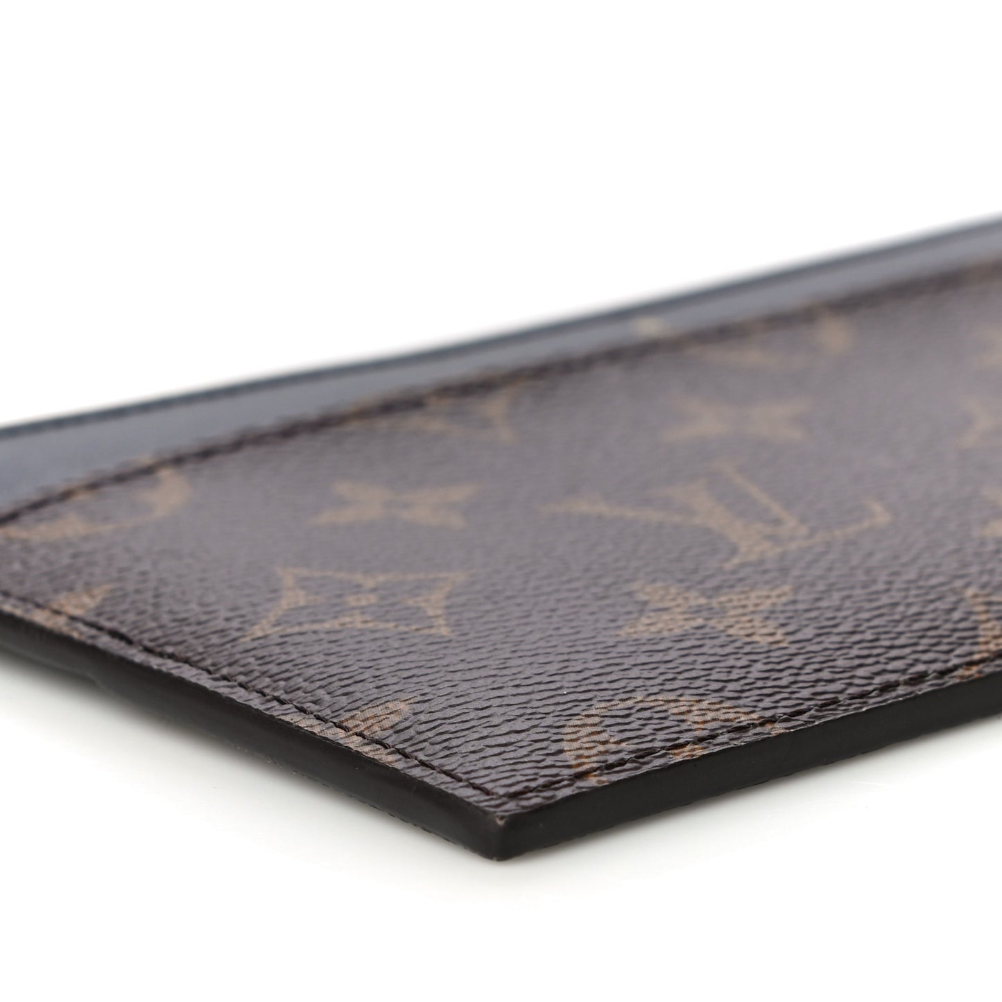 Monogram Slim Purse Black