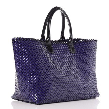 Bottega Veneta Spazzolato Intrecciato Large Cabat Anemone 4 of 8