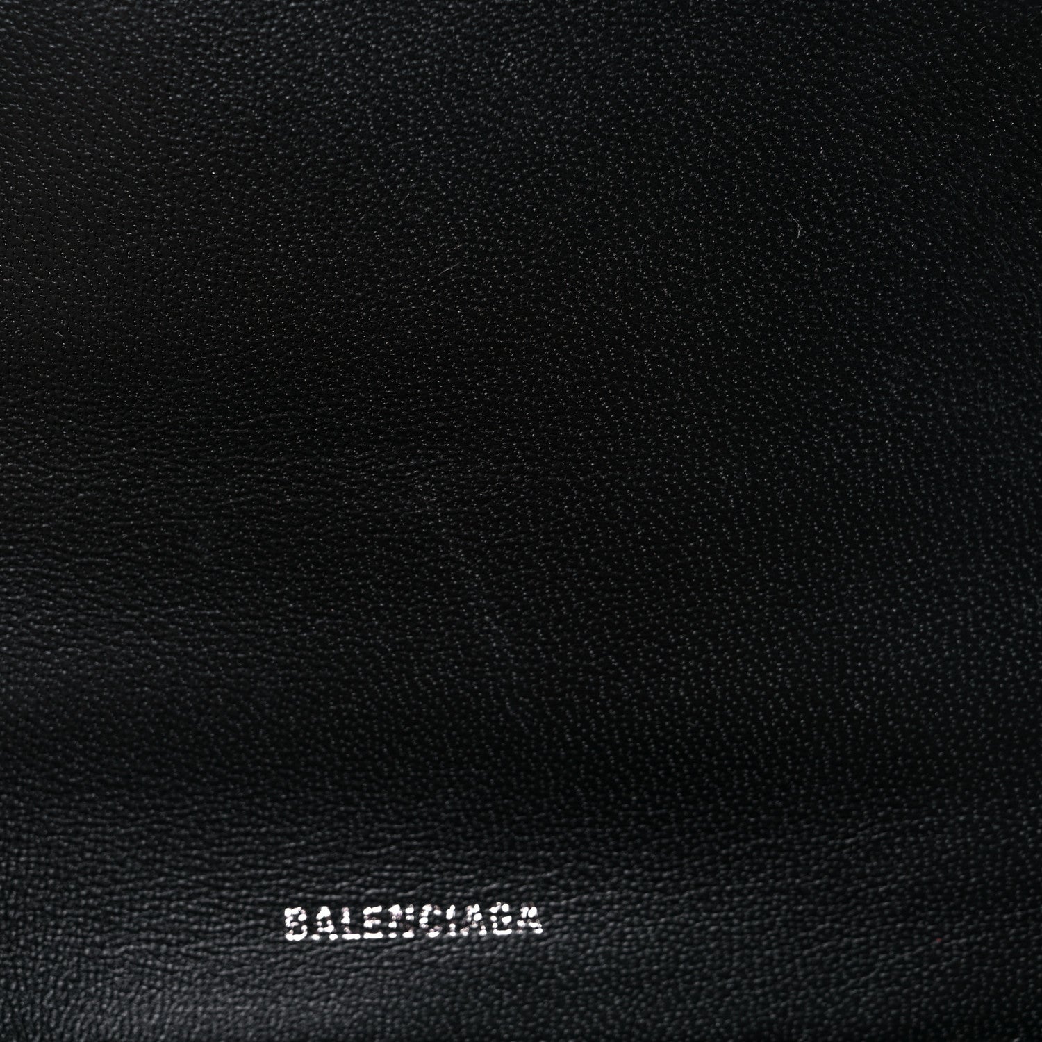 Balenciaga Grained Calfskin Small Hourglass Top Handle Bag Black 11 of 11