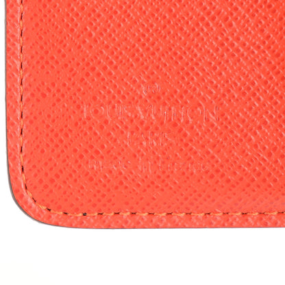 Louis Vuitton Monogram Perforated Compact Zipped Wallet Orange 6 of 7