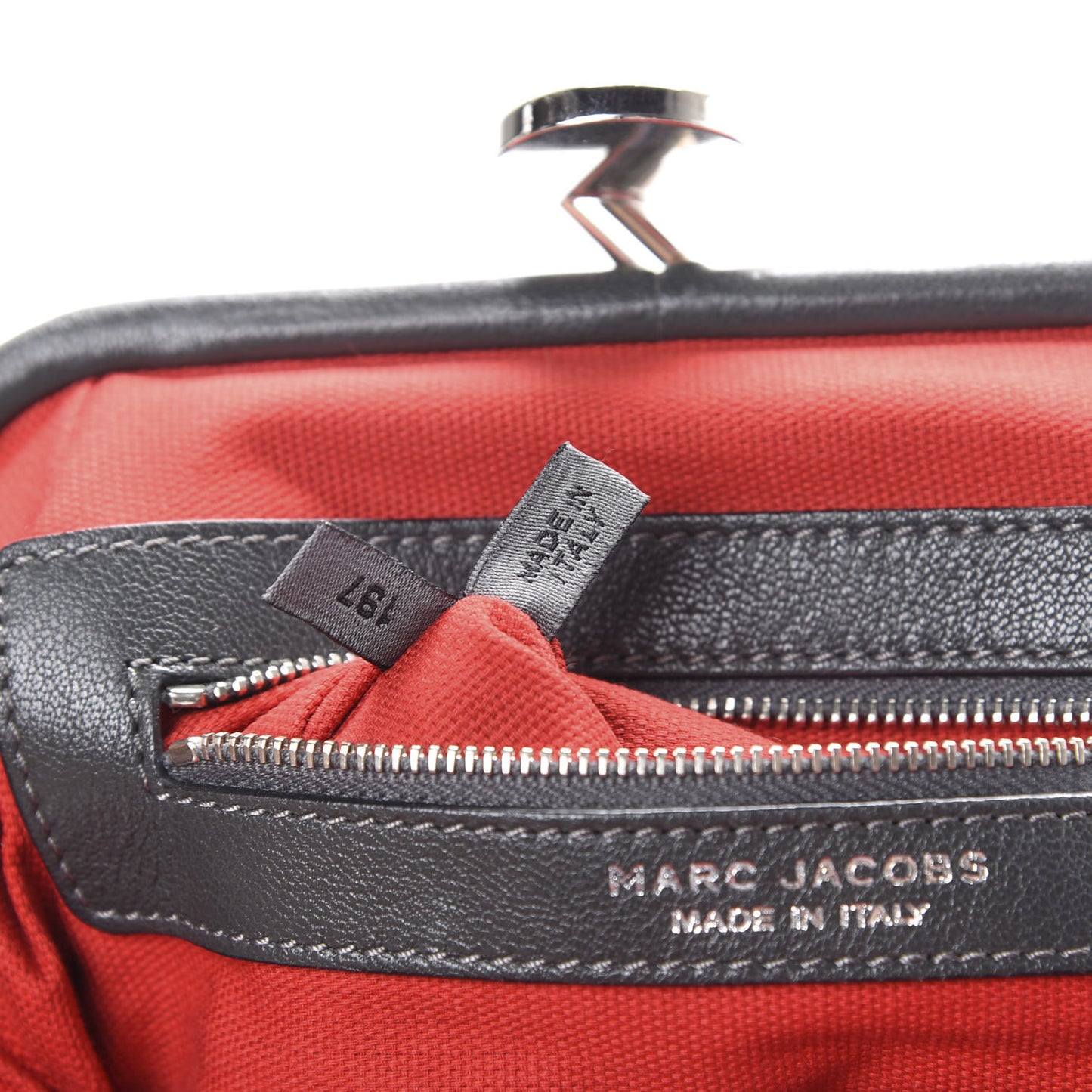 Calfskin Quilted Little Stam Dark Grey