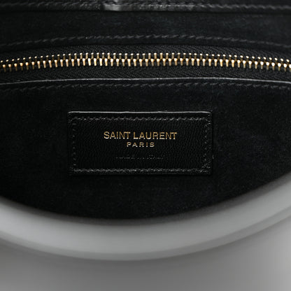 Saint Laurent SAINT LAURENT Smooth Calfskin Le 5 A 7 Hobo Black 6 of 10