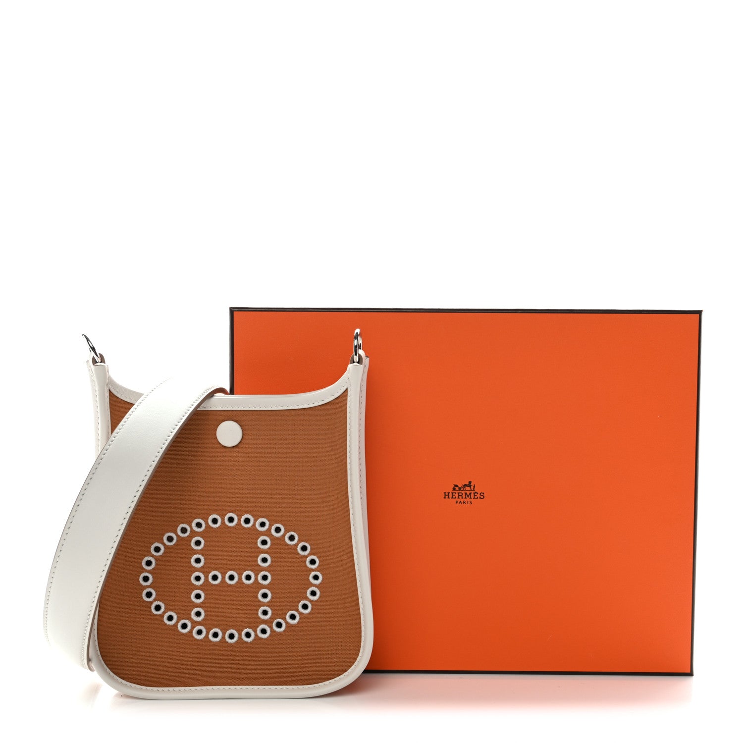 Hermes Toile Officier Swift Neo Evelyne TPM Dune Etoupe 11 of 11