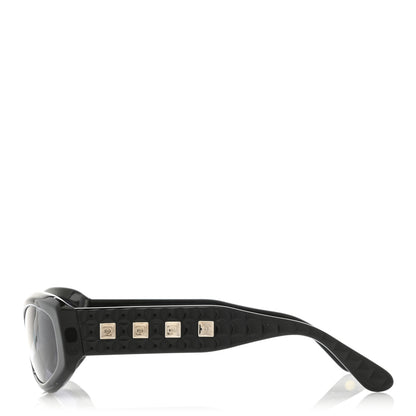 Chanel Chocolate Bar Quilted CC Sunglasses 5029 Black 3 of 9