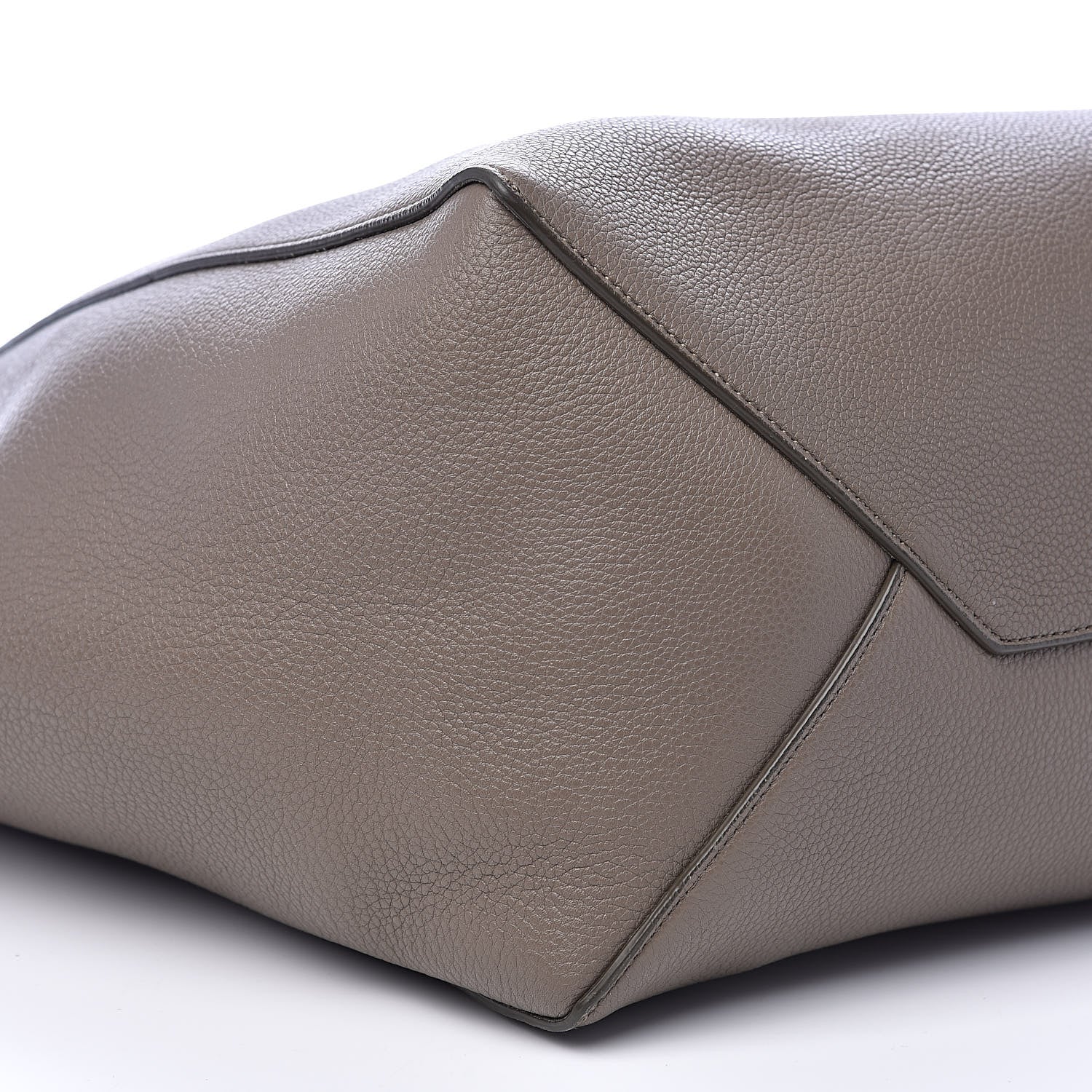 Celine Soft Grained Calfskin Small Belt Cabas Phantom Taupe 7 of 15