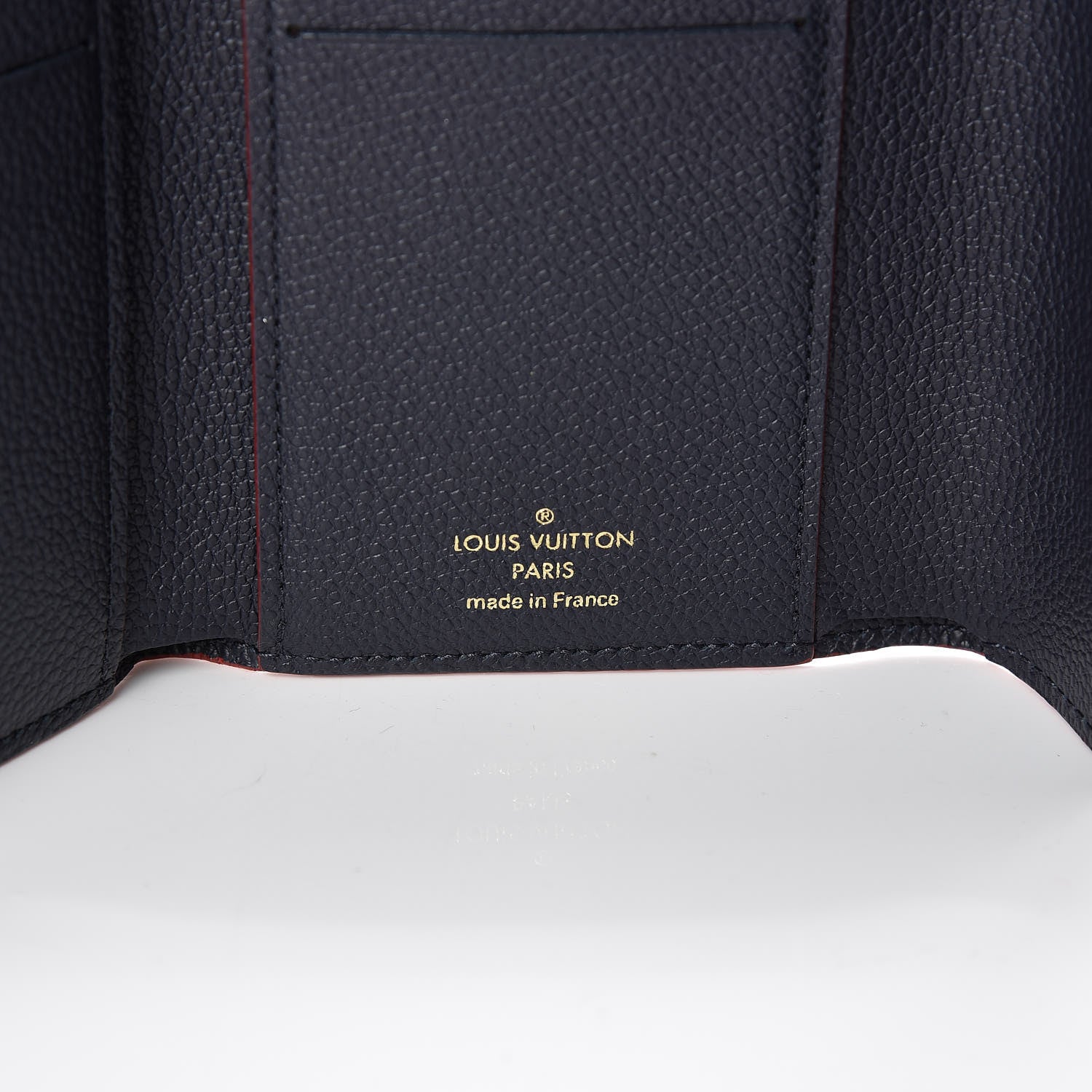 Louis Vuitton Empreinte Victorine Wallet Marine Rouge 6 of 10