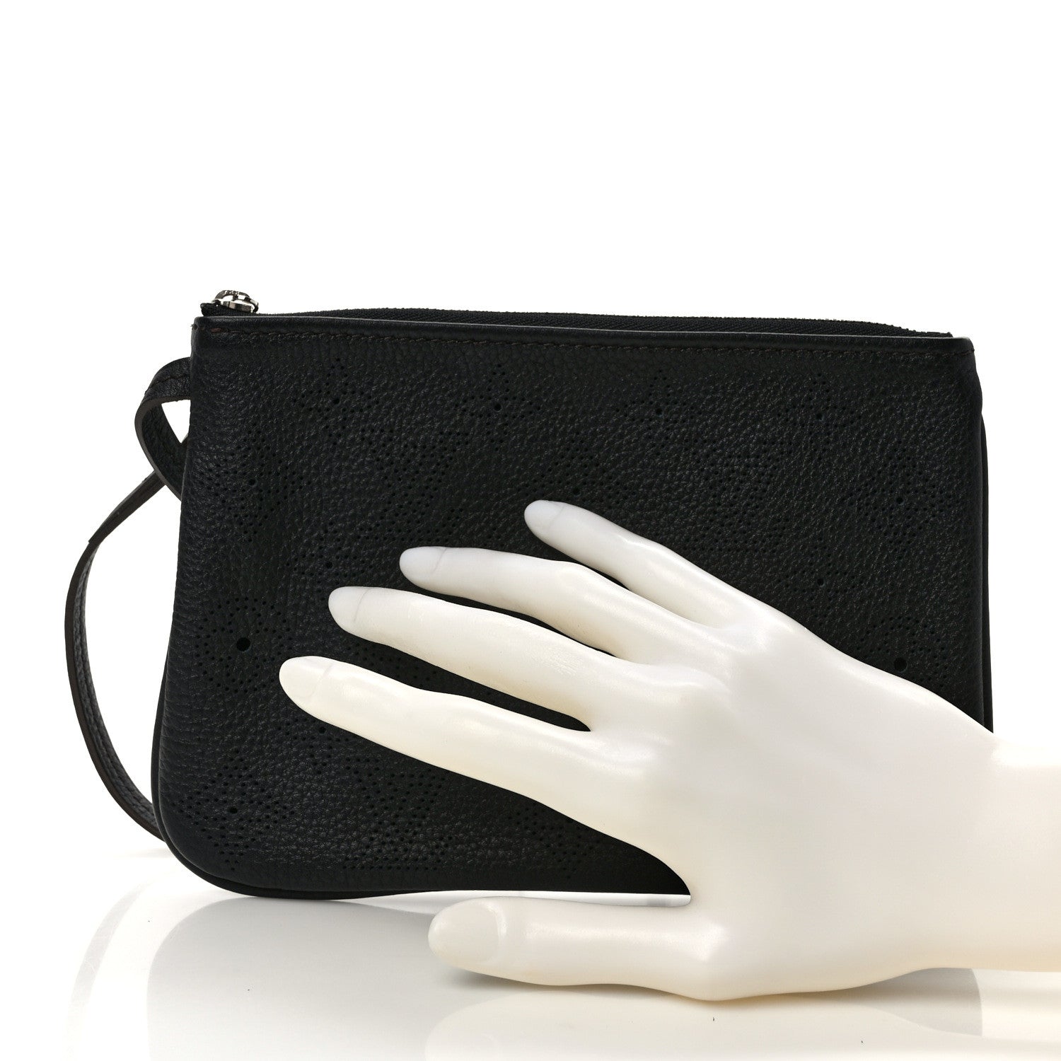 Louis Vuitton Mahina Selene Pochette PM Black 2 of 8
