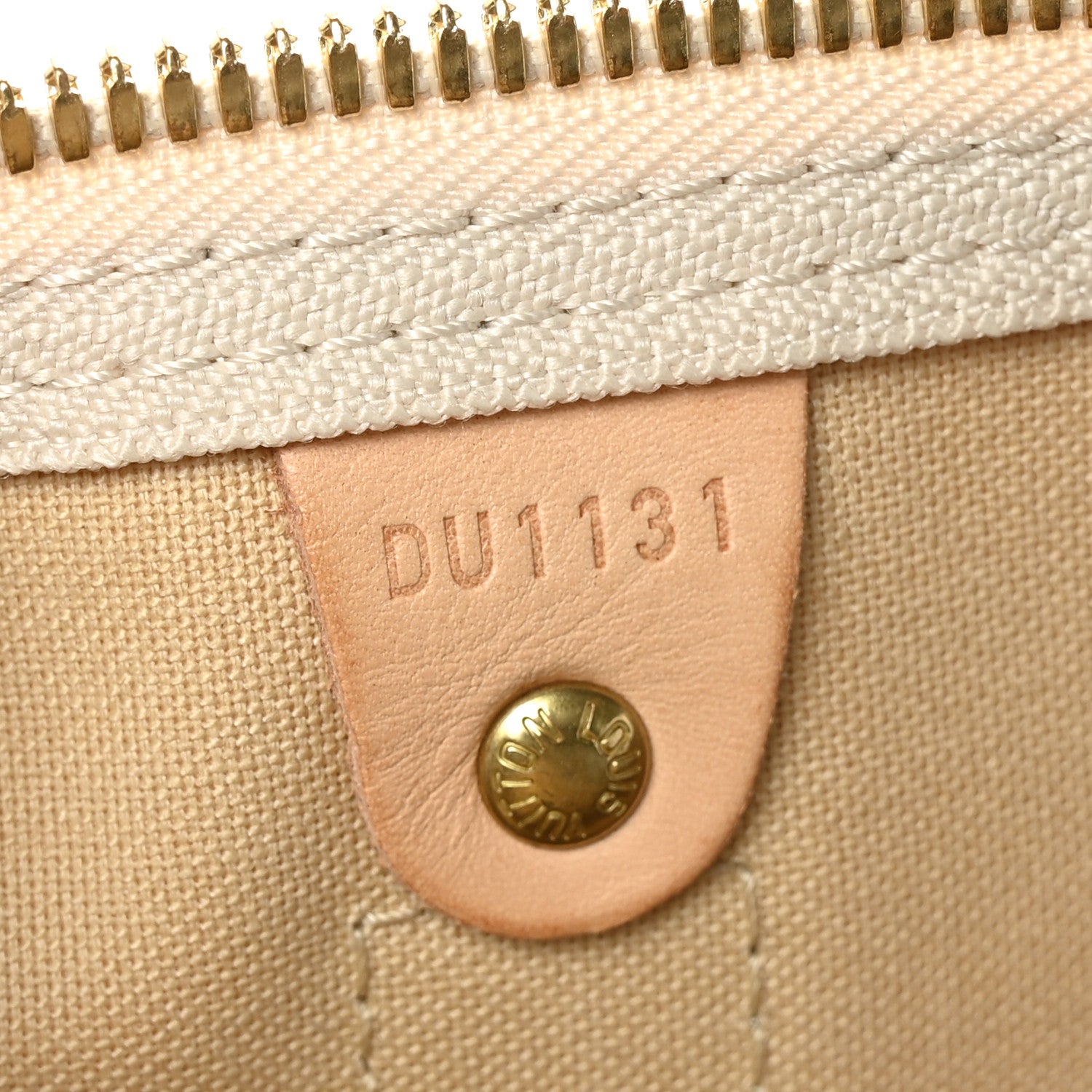Louis Vuitton Damier Azur Keepall Bandouliere 45 6 of 12