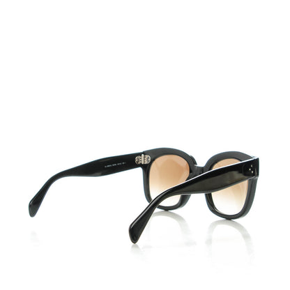 Celine New Audrey Sunglasses CL 41805/S Black 3 of 6