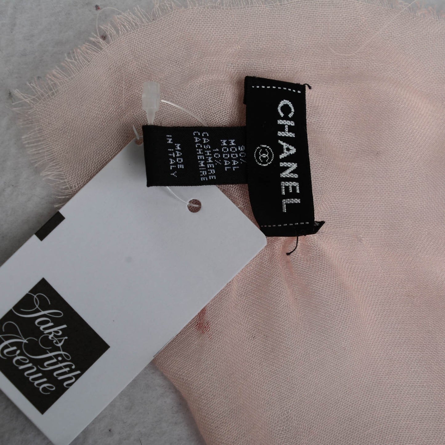 Modal Cashmere Sequins CC Scarf Rose Pale