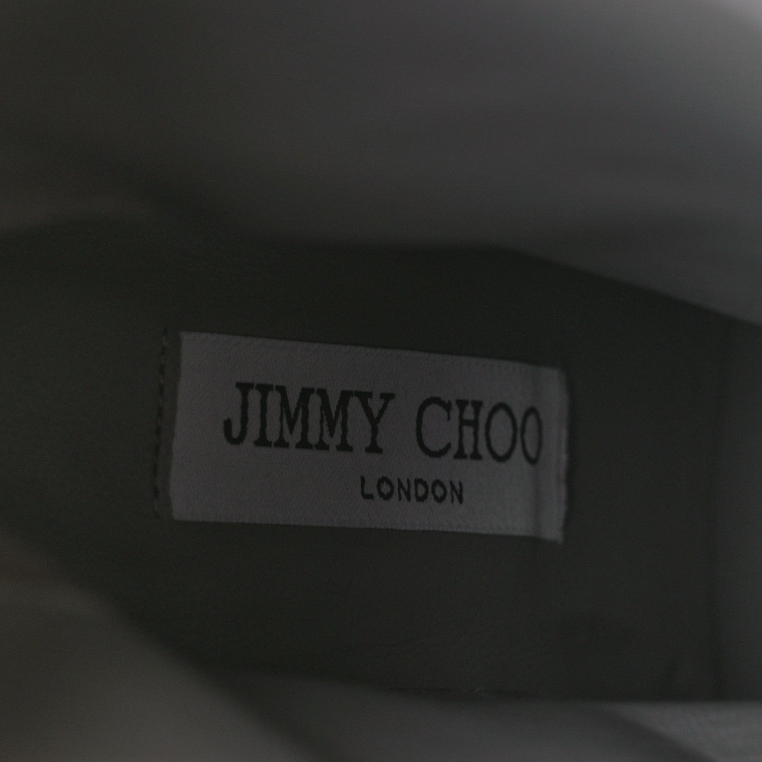 Jimmy Choo Nappa Cierra 100 Ankle Boots 37 Grey Black 7 of 8