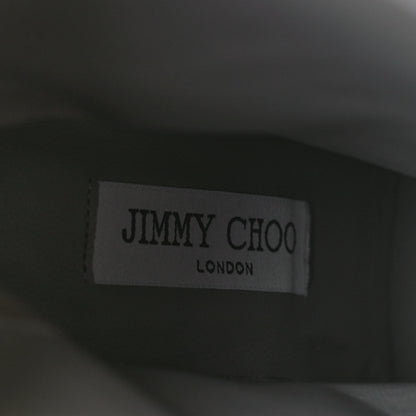 Jimmy Choo Nappa Cierra 100 Ankle Boots 37 Grey Black 7 of 8
