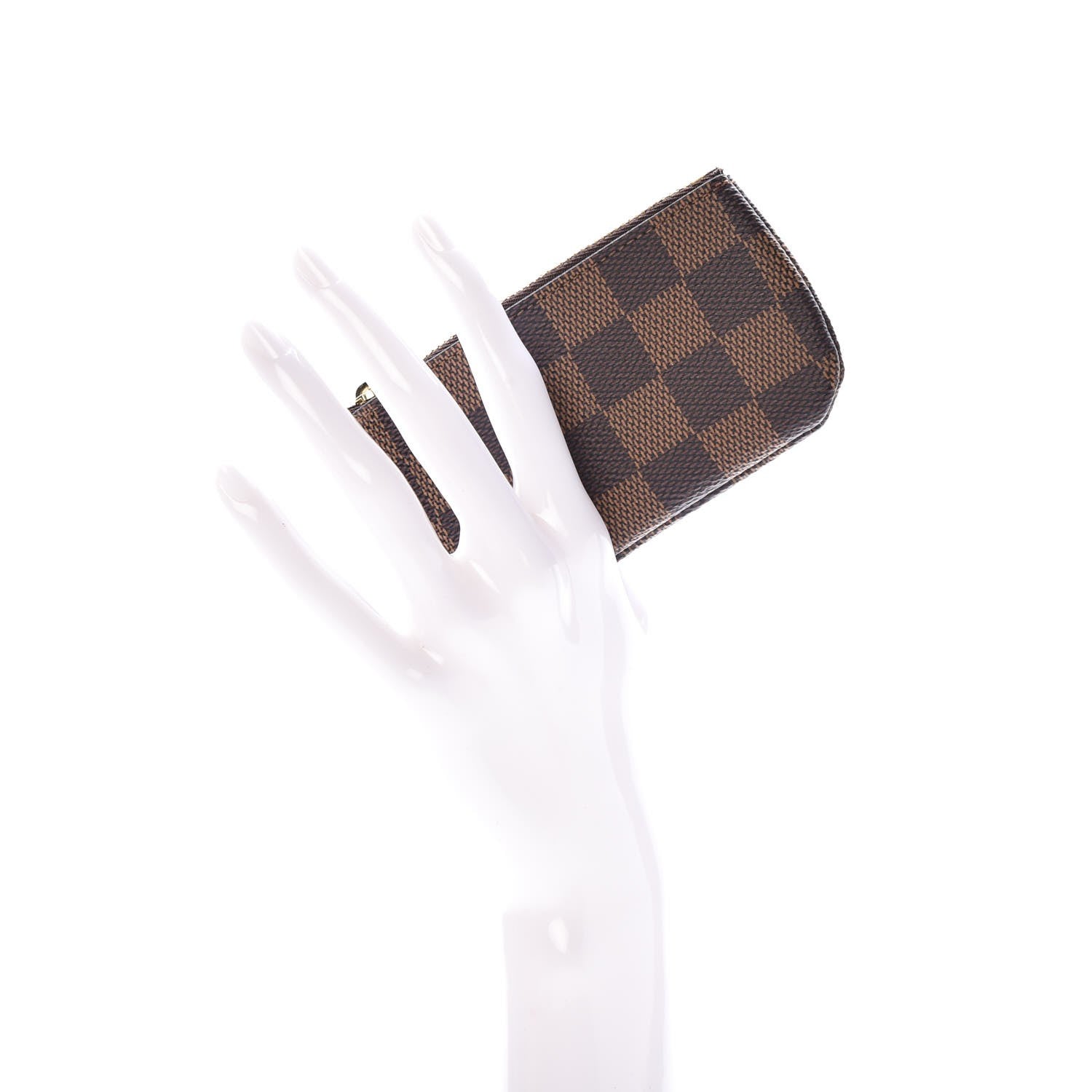 Louis Vuitton Damier Ebene Key Pouch 2 of 8