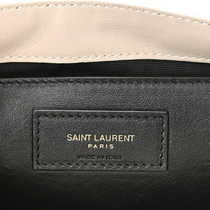 Saint Laurent Lambskin Quilted Monogram Mini Nolita Blanc Vintage 6 of 11