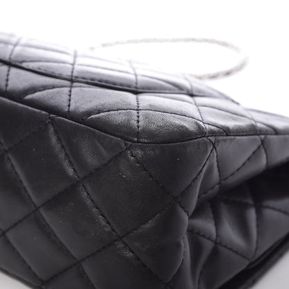 Chanel Lambskin Quilted 2.55 Reissue 227 Flap Black 12 of 14