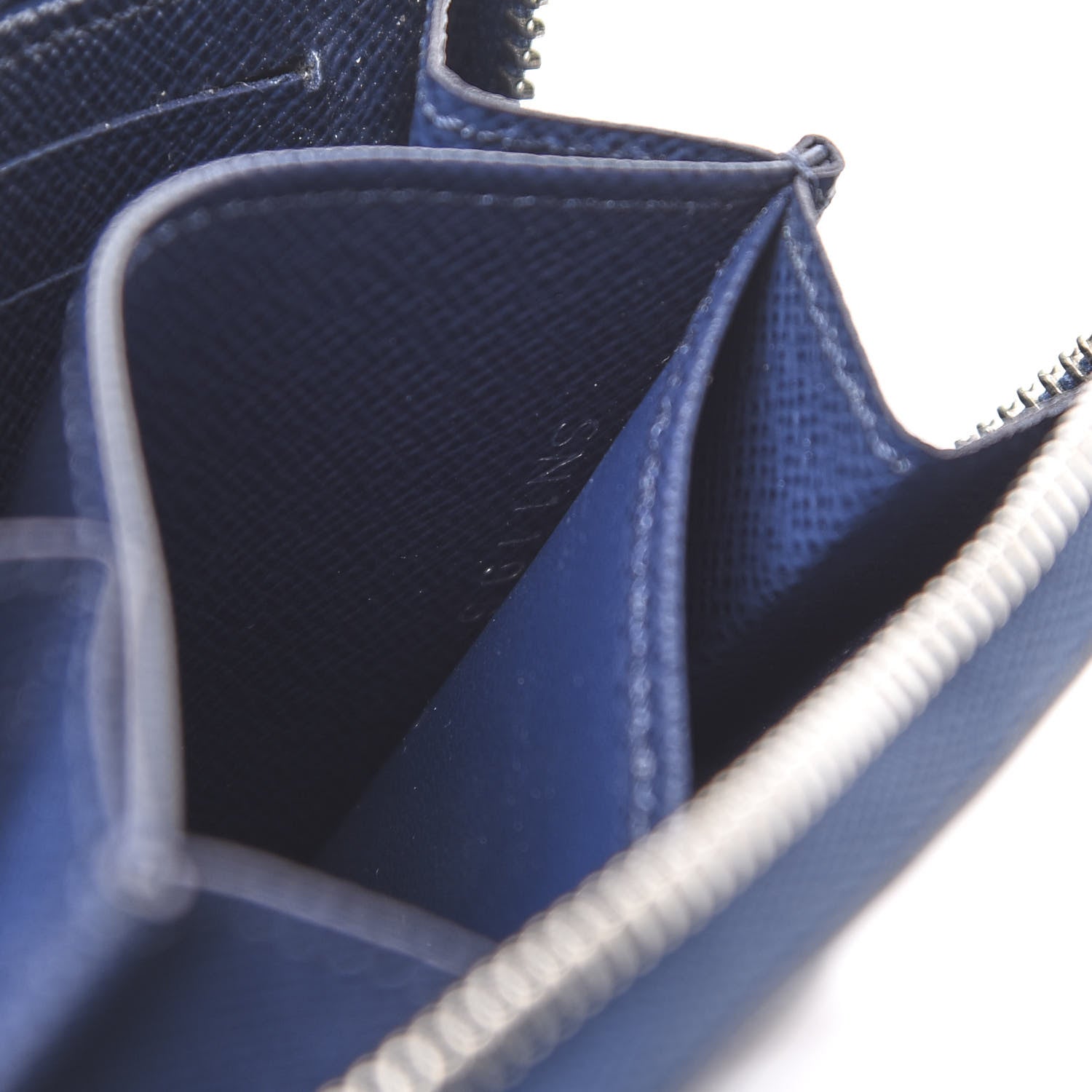 Louis Vuitton Epi Zippy Coin Purse Saphir 7 of 8