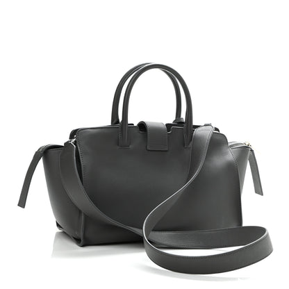 Saint Laurent Calfskin Baby Monogram Downtown Cabas Earth 2 of 10