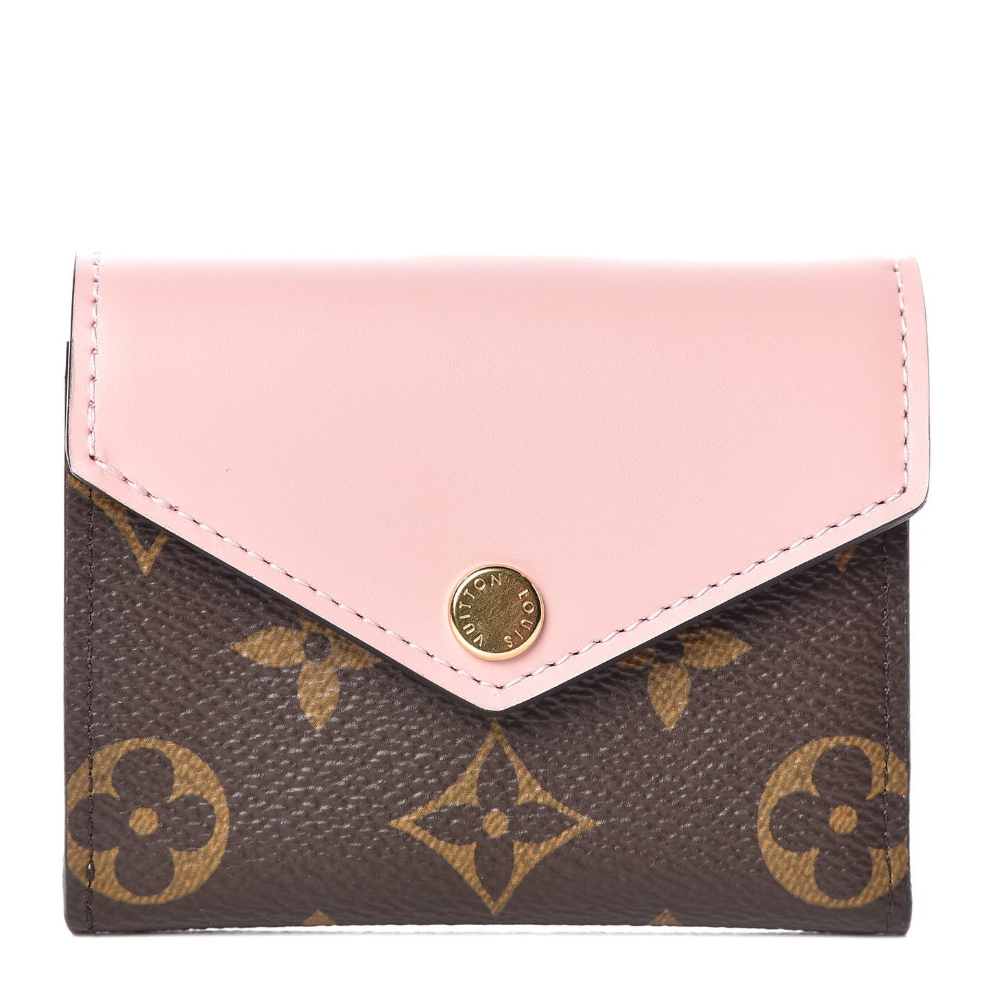 Monogram Zoe Wallet Rose Ballerine