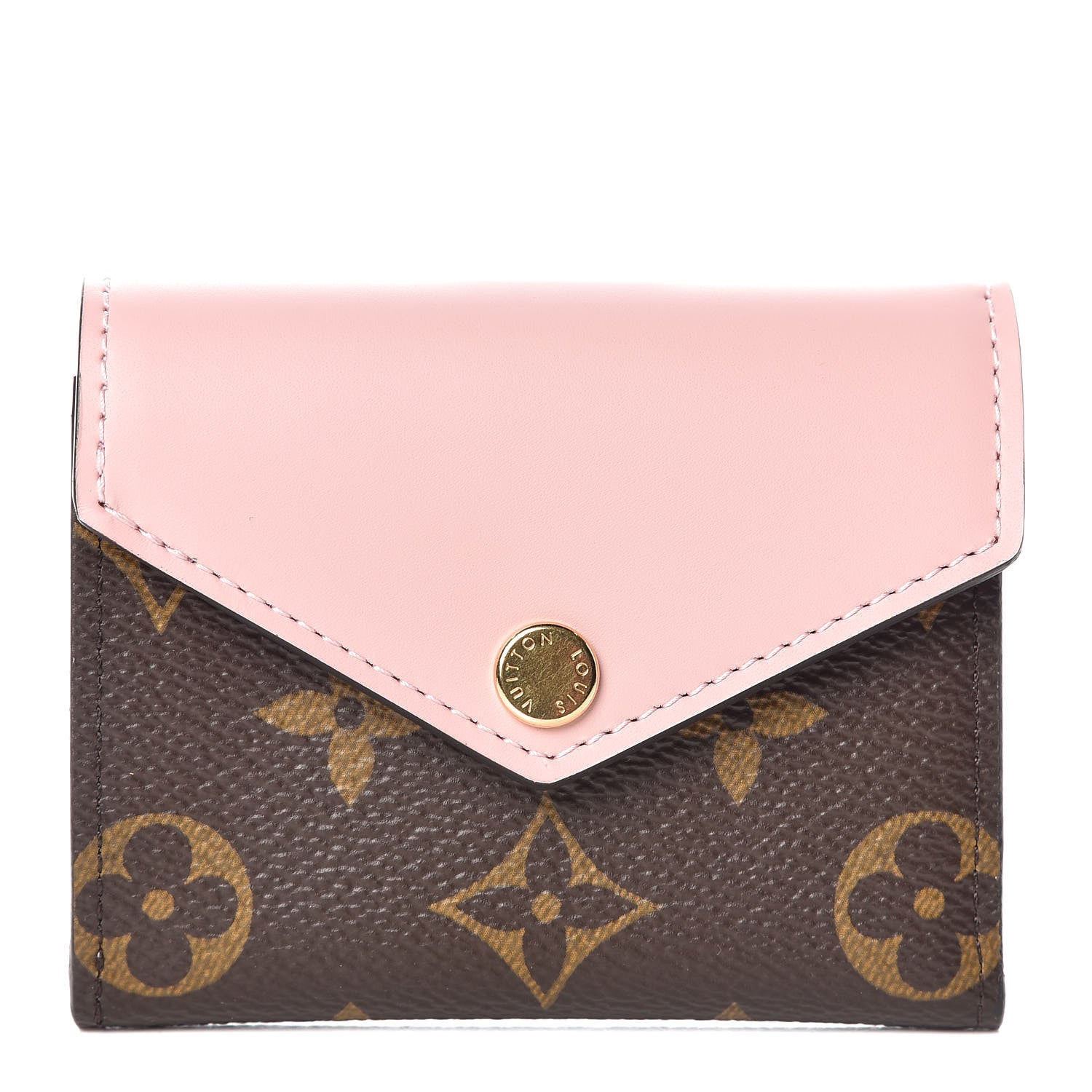 Louis Vuitton Monogram Zoe Wallet Rose Ballerine 1 of 10