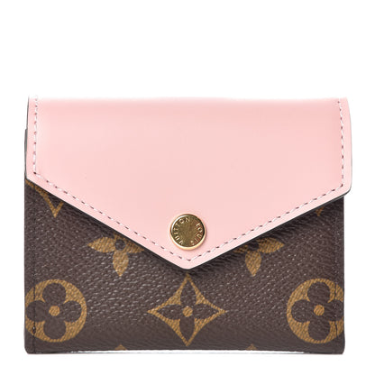 Louis Vuitton Monogram Zoe Wallet Rose Ballerine 1 of 10