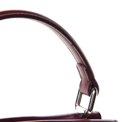 Fendi Nappa Mini Peekaboo Iconic Satchel Bordeaux 10 of 17