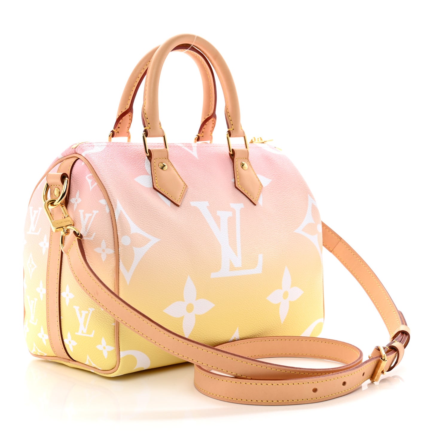 Monogram Giant By The Pool Speedy Bandouliere 25 Light Pink